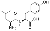 L-亮氨酰-L-酪氨酸结构式_968-21-8结构式