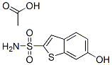 6-(乙酰基氧基)苯并[b]噻吩-2-磺酰胺结构式_96803-92-8结构式