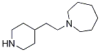 1-(2-哌啶-4-乙基)氮杂烷结构式_96901-05-2结构式