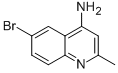 4-氨基-6-溴-2-甲基喹啉结构式_96938-26-0结构式