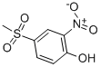 4-(Methylsulfonyl)-2-nitrophenol Structure,97-10-9Structure