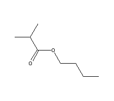 异丁酸丁酯结构式_97-87-0结构式