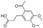 3-(2-乙酰基-4,5-二甲氧基苯基)丙酸结构式_97025-29-1结构式