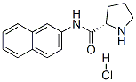 beta-萘酰胺-L-脯氨酸盐酸盐结构式_97216-16-5结构式