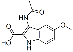 3-乙酰氨基-5-甲基-1H-吲哚-2-羧酸结构式_97310-92-4结构式