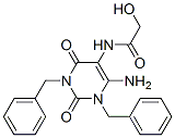 Glycolamide, n-(6-amino-1,3-dibenzyl-1,2,3,4-tetrahydro-2,4-dioxo-5-pyrimidinyl)-(7ci) Structure,97434-67-8Structure