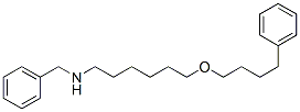 N-[6-(4-苯丁氧基)己基]-苯甲胺结构式_97664-55-6结构式