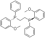(1S,2s)-(+)-bis[(2-methoxyphenyl)phenylphosphino]ethane Structure,97858-62-3Structure
