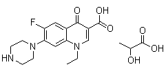 Norfloxacin lactate injection Structure,97867-34-0Structure