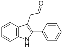 (2-苯基-1H-吲哚-3-基)乙醛结构式_97945-27-2结构式