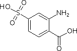 2-氨基-4-磺酸基苯甲酸结构式_98-43-1结构式