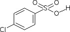 4-Chlorobenzenesulfonic acid Structure,98-66-8Structure