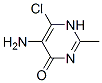 5-氨基-6-氯-2-甲基-4(1H)嘧啶酮结构式_98025-13-9结构式