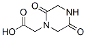 (6ci,9ci)-2,5-二氧代-1-哌嗪乙酸结构式_98135-15-0结构式