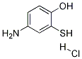 4-氨基-2-疏基-苯酚盐酸盐结构式_98140-58-0结构式