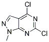 4,6-Dichloro-1-methyl-1H-pyrazolo[3,4-d]pyrimidine Structure,98141-42-5Structure