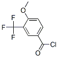 4-Methoxy-3-(trifluoromethyl)benzoyl chloride Structure,98187-18-9Structure