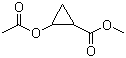 2-(乙酰基氧基)环丙烷羧酸甲酯结构式_98272-73-2结构式