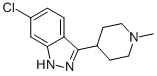 1H-Indazole, 6-chloro-3-(1-methyl-4-piperidinyl)- Structure,98295-18-2Structure