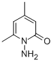 1-氨基-4,6-二甲基吡啶-2(1H)-酮结构式_98334-40-8结构式