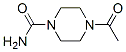 (6ci,9ci)-4-乙酰基-1-哌嗪羧酰胺结构式_98337-79-2结构式