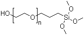 A-[3-(trimethoxysilyl)propyl]-w-hydroxypoly(oxy-1,2-ethanediyl) Structure,98358-37-3Structure
