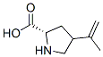 (9CI)-4-(1-甲基乙烯)-脯氨酸结构式_98426-30-3结构式
