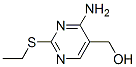 4-Amino-2-(ethylthio)-5-(hydroxymethyl)pyrimidine Structure,98432-26-9Structure