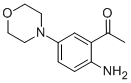 1-(2-氨基-5-吗啉苯基)-1-乙酮结构式_98440-50-7结构式