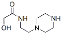 (9ci)-2-羟基-n-[2-(1-哌嗪)乙基]-乙酰胺结构式_98487-69-5结构式