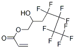 3-全氟丁基-2-羟基丙烯酸丙酯结构式_98573-25-2结构式