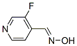 (e)-(9ci)-3-氟-4-吡啶羧醛肟结构式_98598-86-8结构式