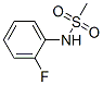 N-(2-氟苯基)甲烷磺酰胺结构式_98611-90-6结构式