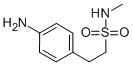 4-氨基-N-甲基苯乙烷磺酰胺结构式_98623-16-6结构式