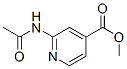 2-(乙酰氨基)-4-吡啶羧酸甲酯结构式_98953-21-0结构式