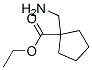 Cyclopentanecarboxylic acid, 1-(aminomethyl)-, ethyl ester Structure,99065-34-6Structure