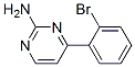 4-(2-Bromophenyl)pyrimidin-2-amine Structure,99073-95-7Structure