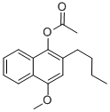1-乙酰氧基-2-丁基-4-甲氧基萘结构式_99107-52-5结构式