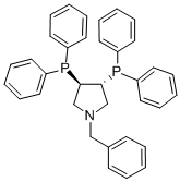 (+)-(3R,4r)-bis(diphenylphosphino)-1-benzylpyrrolidine Structure,99135-95-2Structure