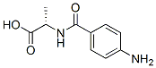 n-(4-氨基苯甲酰基)-丙氨酸结构式_99146-89-1结构式