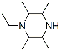 (6ci)-1-乙基-2,3,5,6-四甲基-哌嗪结构式_99178-23-1结构式