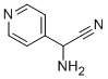 氨基(4-吡啶基)乙腈结构式_99233-23-5结构式