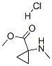 (9ci)-1-(甲基氨基)-环丙烷羧酸甲酯盐酸盐结构式_99324-93-3结构式