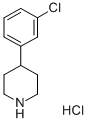 4-(3-Chlorophenyl)piperidine hydrochloride Structure,99329-70-1Structure