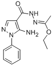 Ethyl n-[(5-amino-1-phenyl-1H-pyrazol-4-yl)-carbonyl]ethanehydrazonoate Structure,99347-10-1Structure