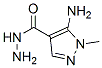 5-氨基-1-甲基-1H-吡唑-4-羧肼结构式_99347-21-4结构式