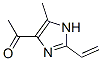 4-乙酰基-5-甲基-2-乙烯基咪唑结构式_99378-21-9结构式