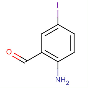 2-氨基-5-碘苯甲醛结构式_99471-71-3结构式