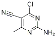 2-氨基-4-氯-6-甲基-5-嘧啶甲腈结构式_99586-66-0结构式