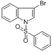 3-Bromo-1-(phenylsulfonyl)-1H-indole Structure,99655-68-2Structure